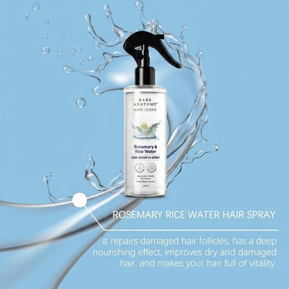 Rosemary & Rice Water Hair Growth Spray