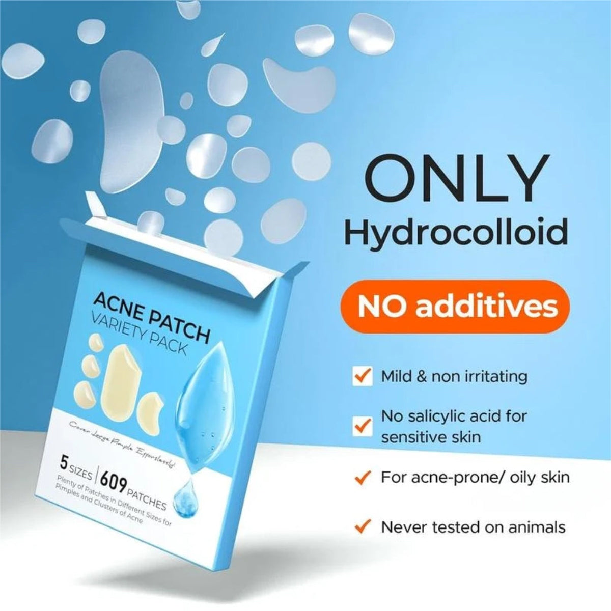 Hydrocolloid Acne Patch Variety Pack