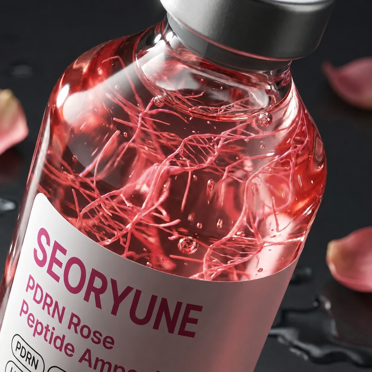 Korean PDRN Rose Peptide Ampoule